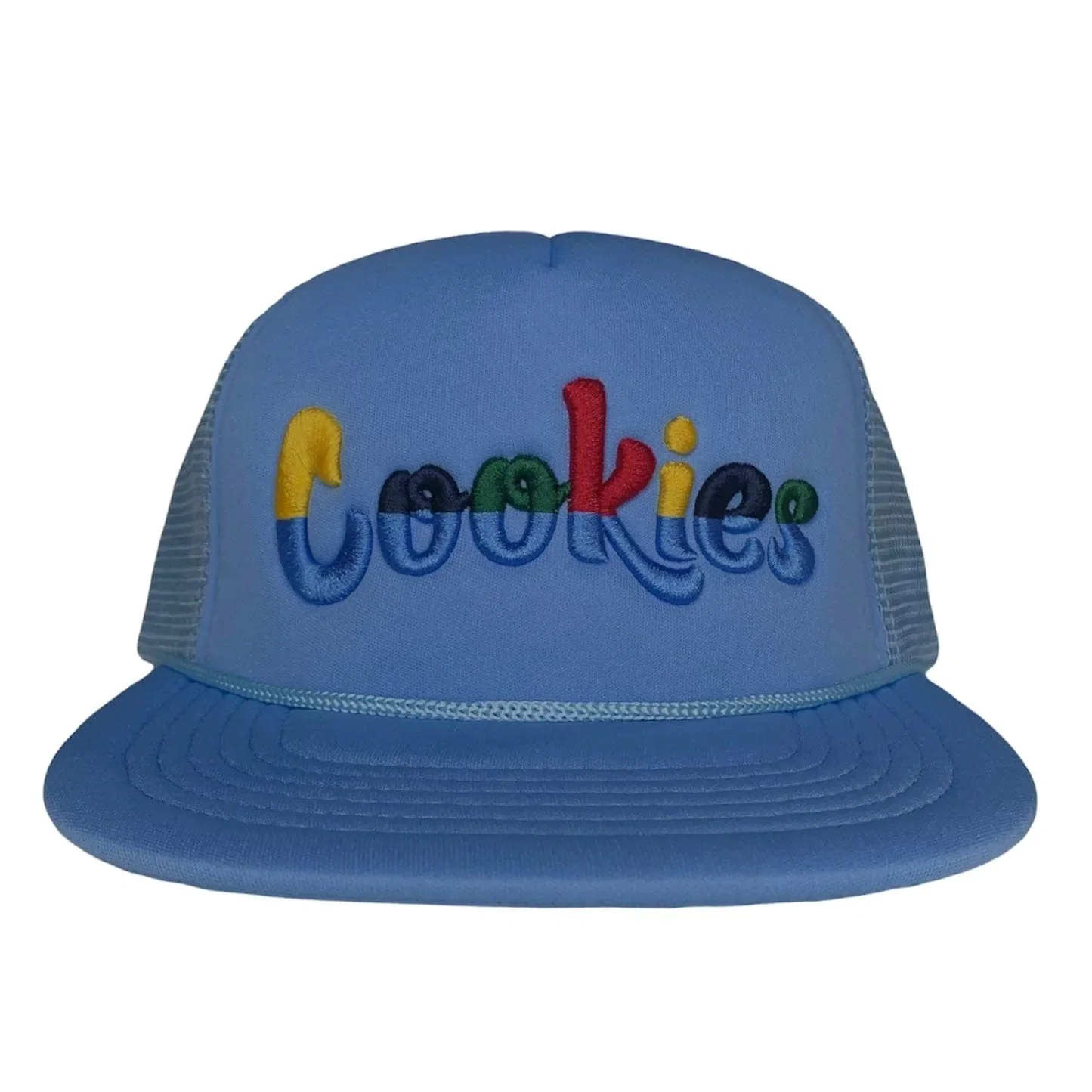 Cookies Catamaran Mesh Trucker Hat (Caroline Blue) NTWRK