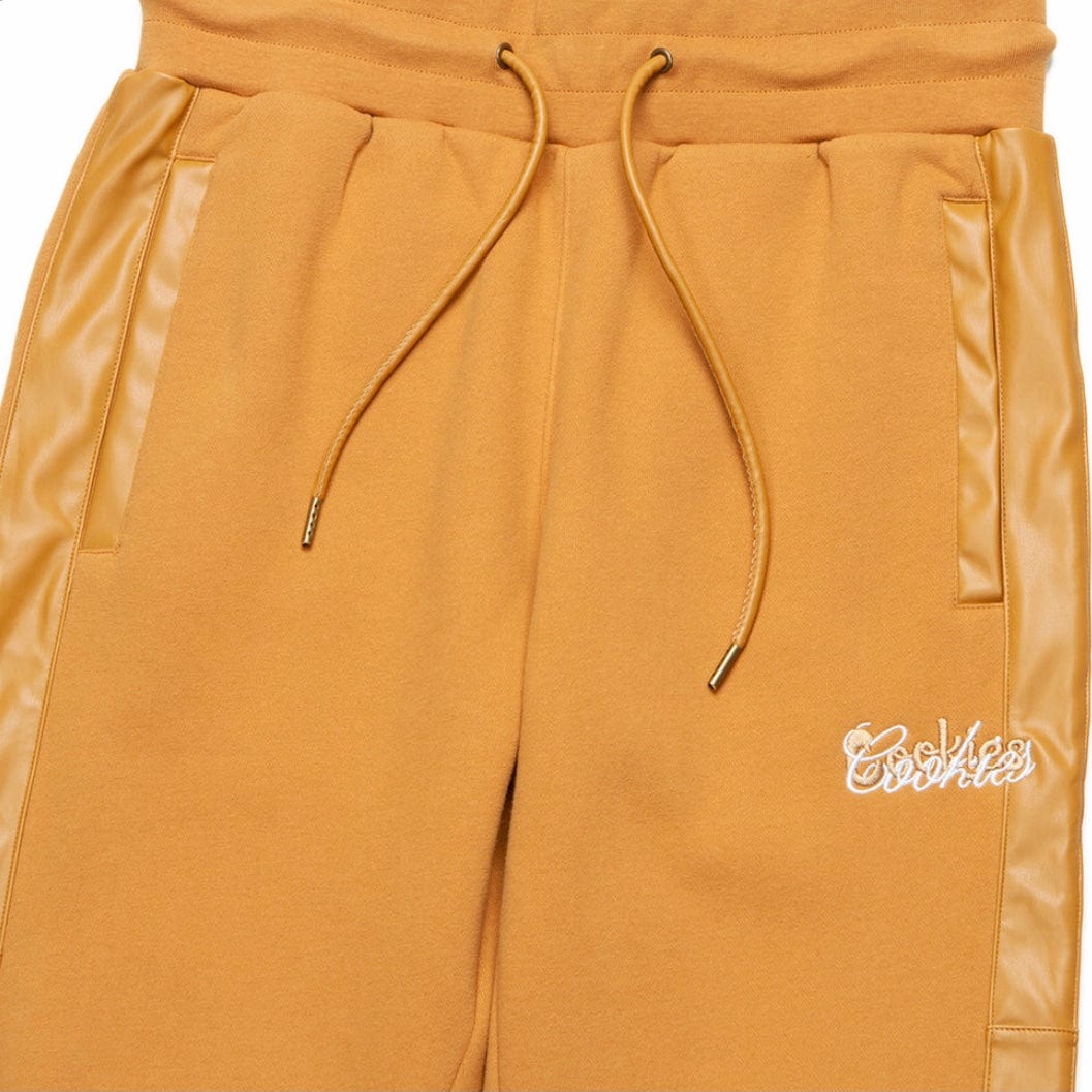 Cookies Costa Nostra Fleece Sweatpants (Wheat) 1562B6467 - Image 3