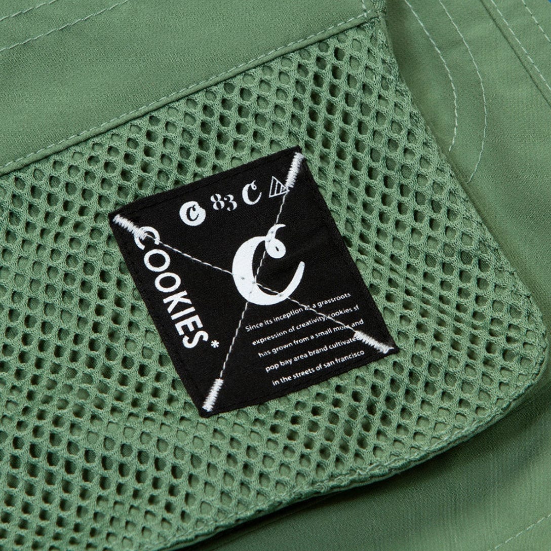 Cookies Key Largo Cargo Short (Light Olive) CM232BWS03 - Image 4
