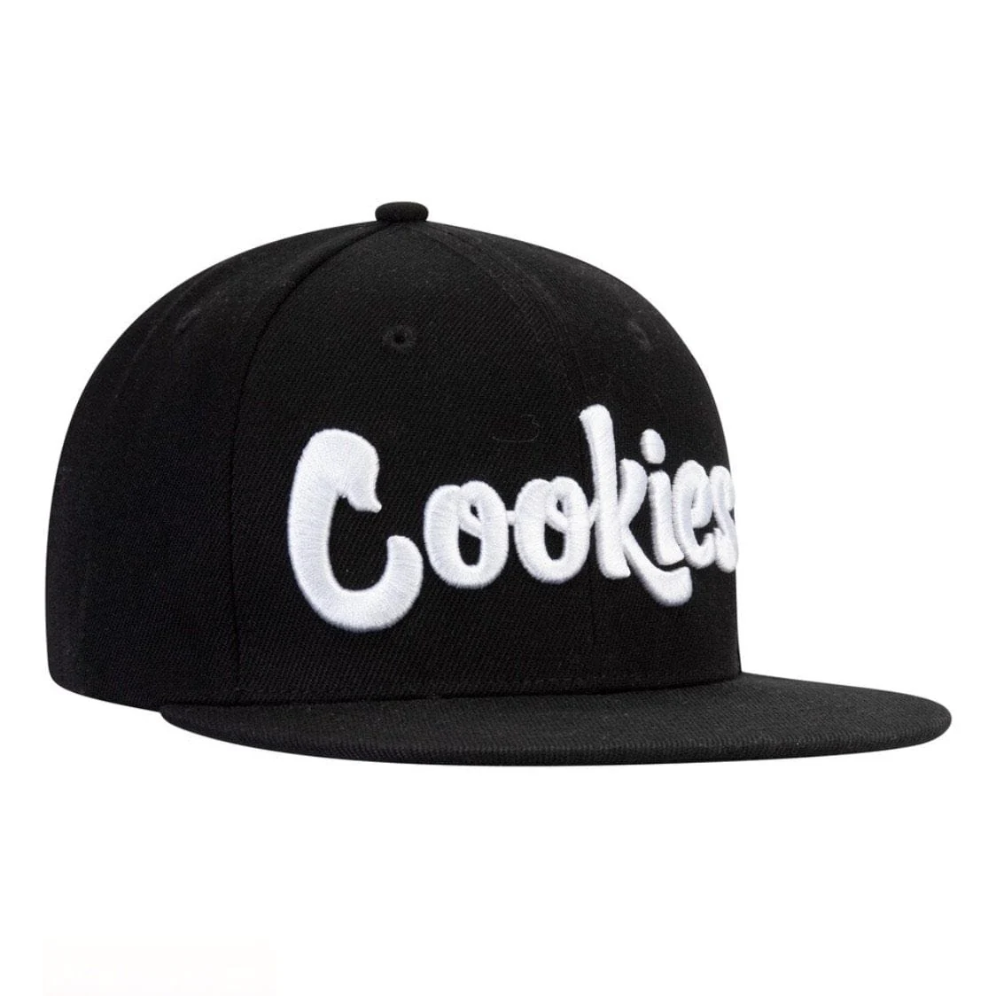 Cookies Original Mint Twill Snapback Cap (Black/White) - Image 3
