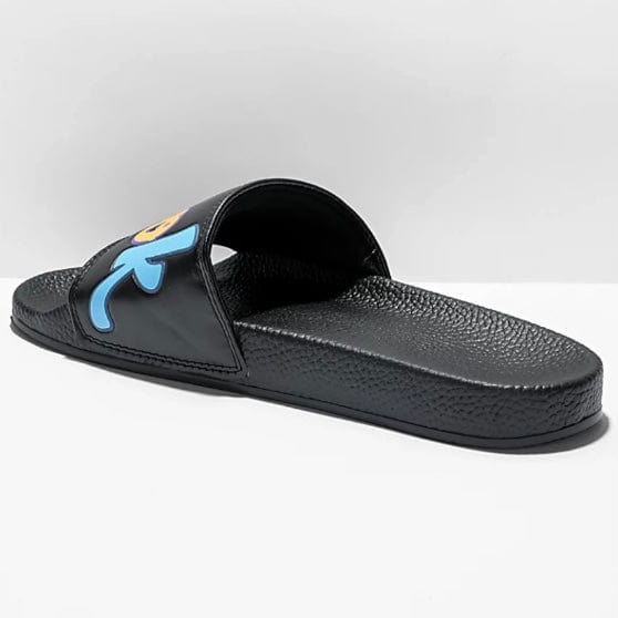 Cookies Original Mint Logo Faux Leather Slides (Black) 1558A6254 - Image 5