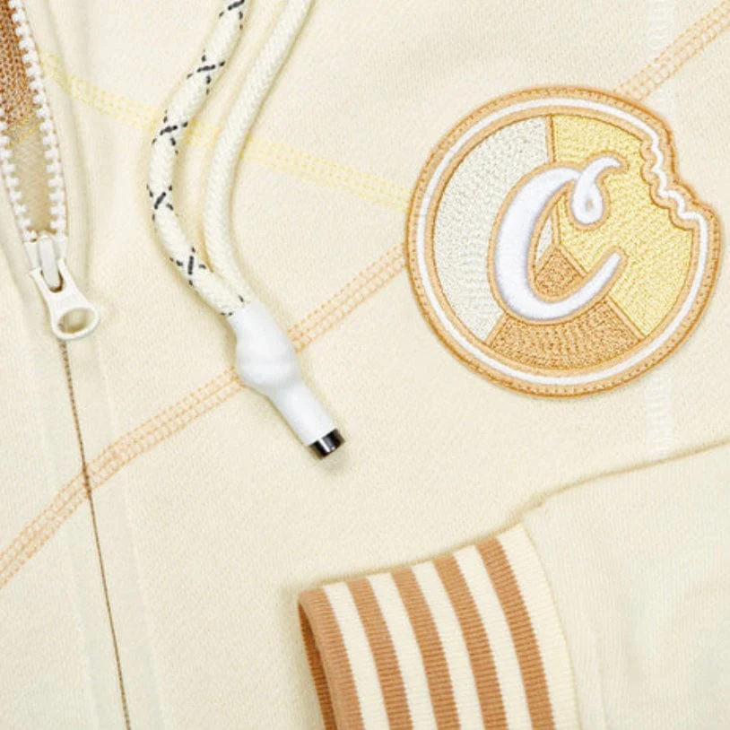 Cookies Show & Prove Fleece Zip Hoodie (Cream) 1556H5658 - Image 4
