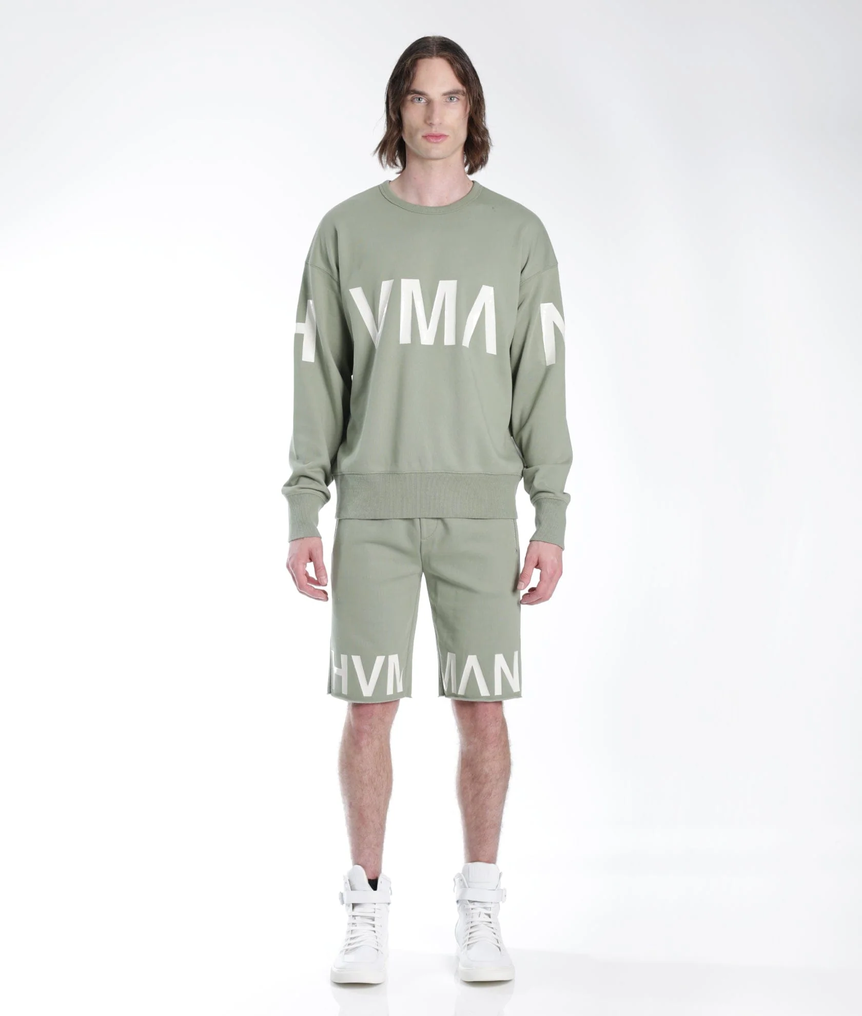 CREW SWEATSHIRT IN ASPEN - Image 2