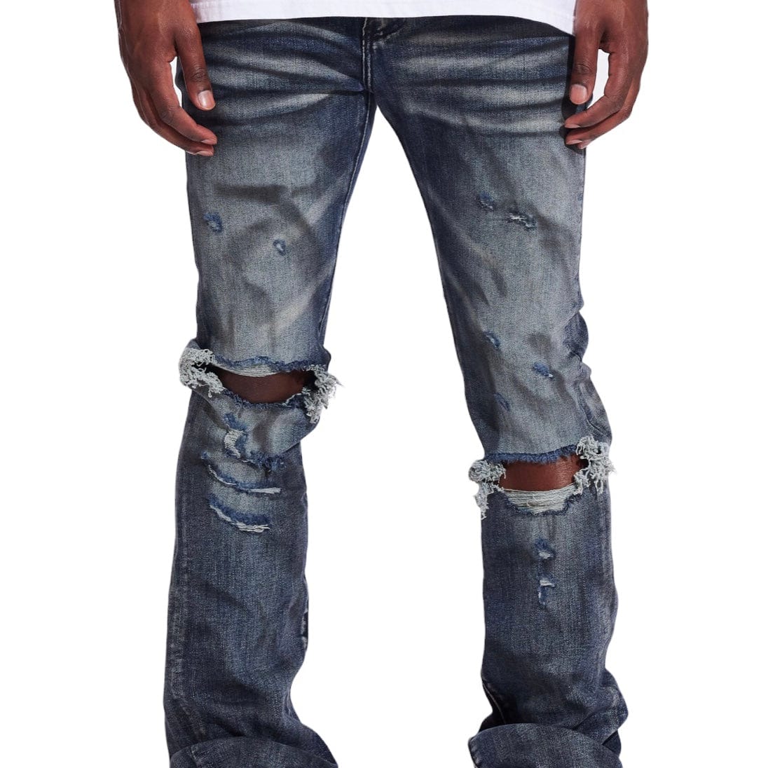 Crysp Arch Flare Denim (Acid Indigo) CRYF24-118 - Image 5