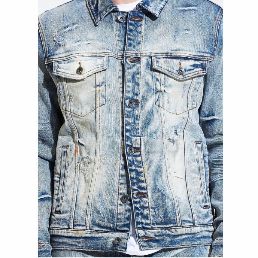 Crysp Bering Denim Jacket (Blue) CRYSPHOL21-7 - Image 5
