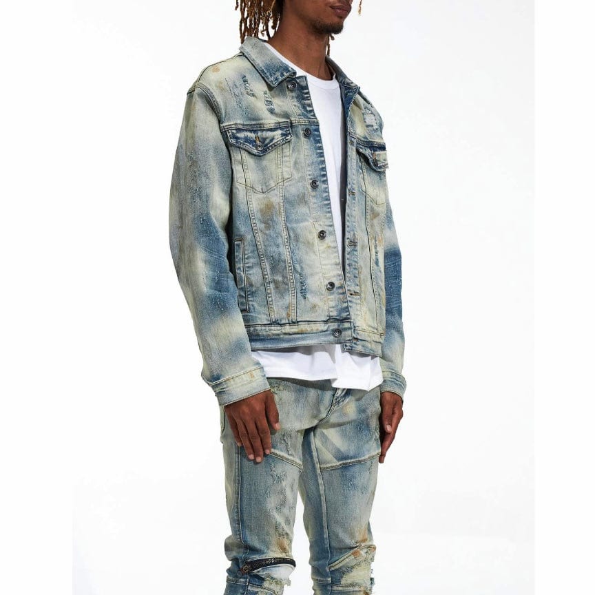 Crysp Bering Denim Jacket (Blue Sand) CRYSPF221-200 - Image 4