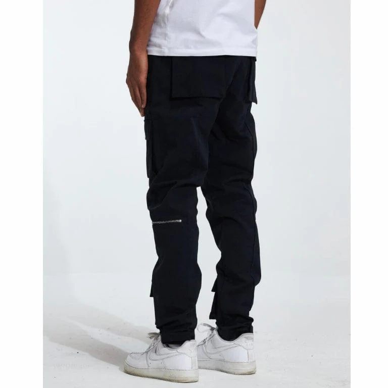 Crysp Cade Cargo Denim Jean (Black) CRYF222-201 - Image 6