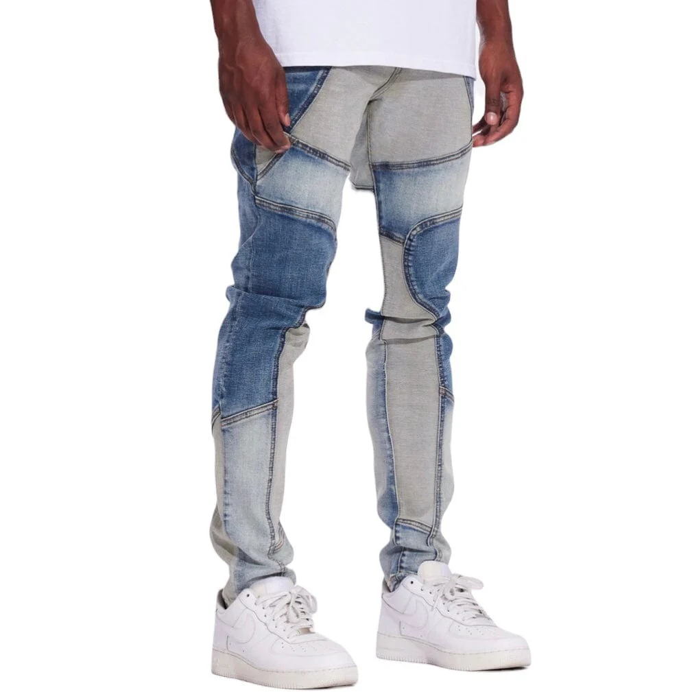Crysp Jigsaw Denim (Acid Wash) CRYF24-111 - Image 2