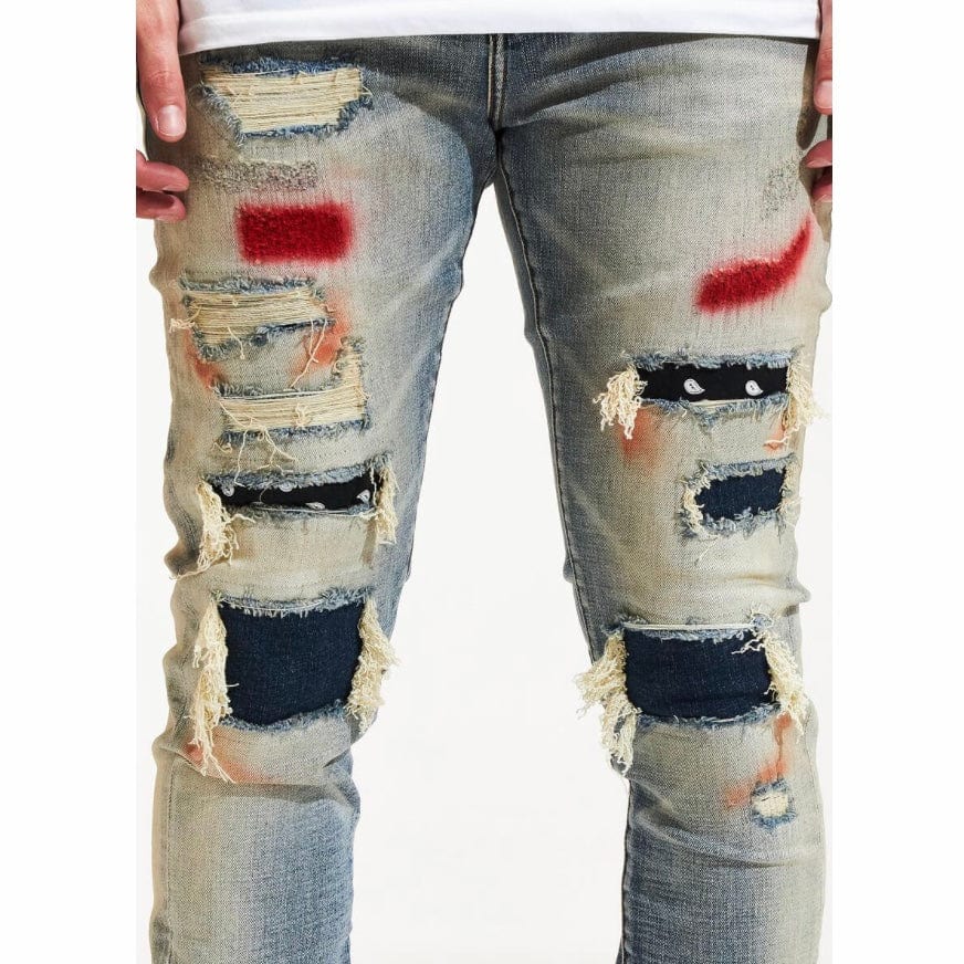 Crysp Levy Denim (Light Blue Patch) CRYSP122-4 - Image 2