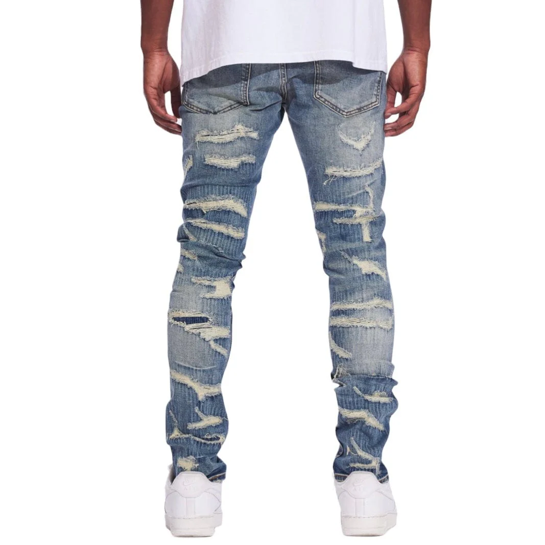 Crysp Patrick Skinny Denim (Vintage Distress) CRYF24-121 - Image 3