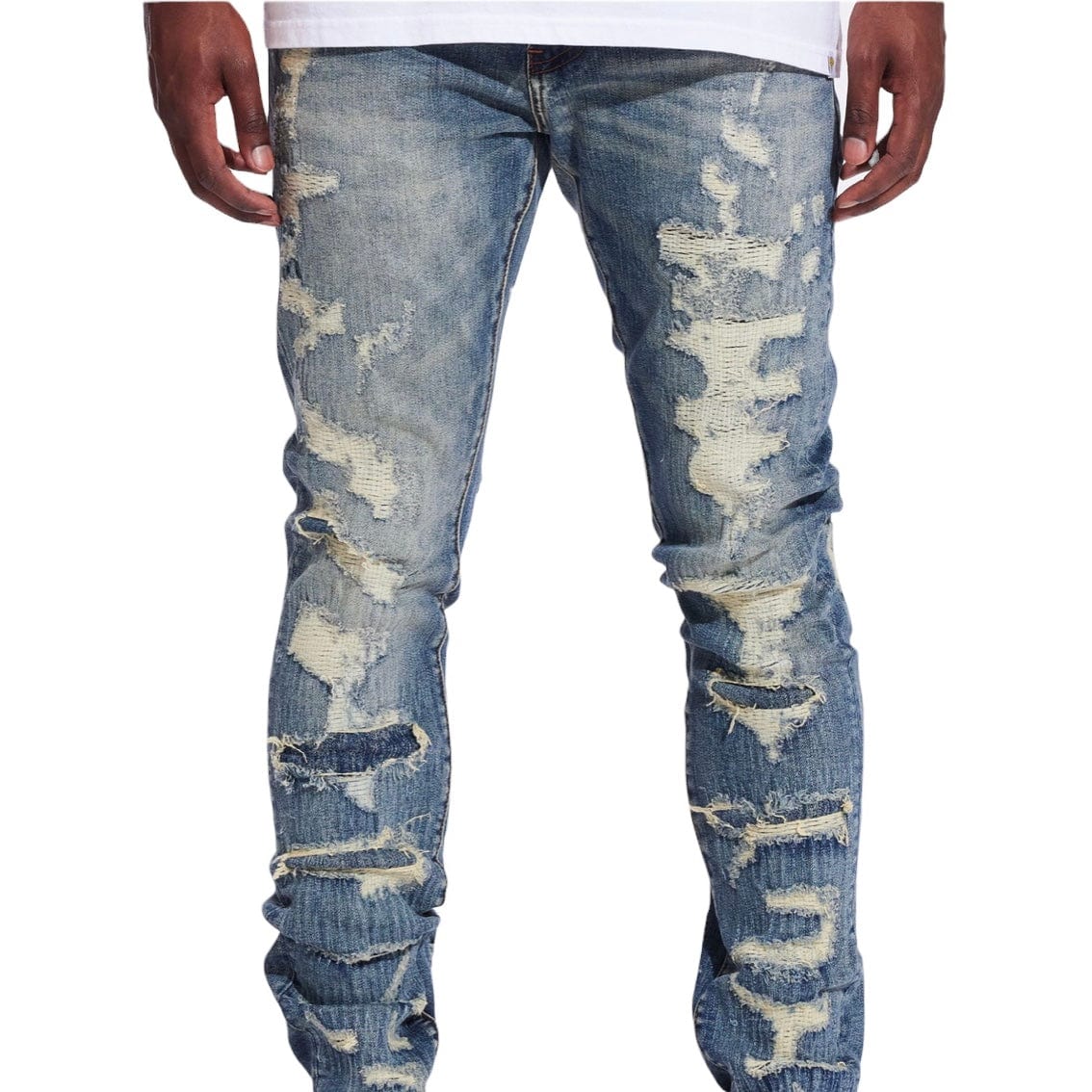 Crysp Patrick Skinny Denim (Vintage Distress) CRYF24-121 - Image 5