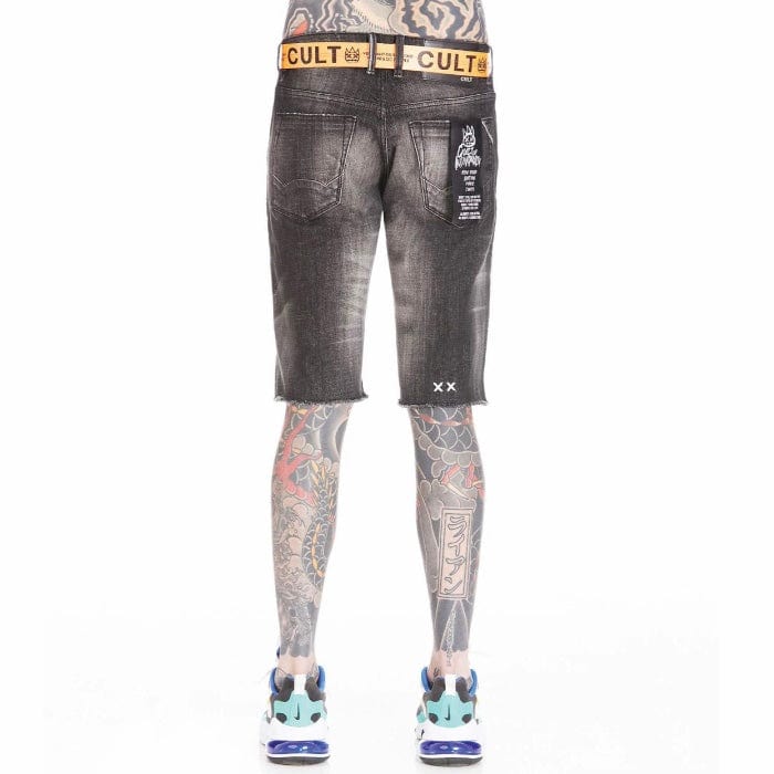Cult Of Individuality Belted Rocker Shorts (Razor) 621A5-SR07A - Image 2