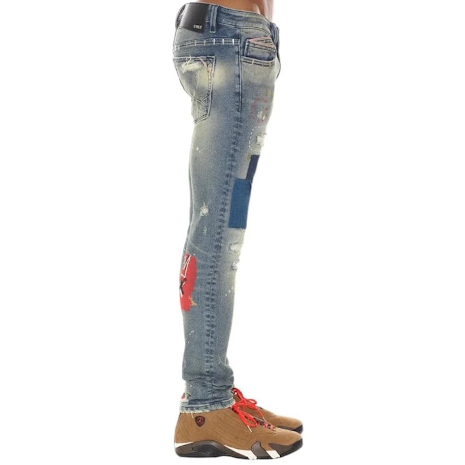 Cult Of Individuality Punk Super Skinny Denim (Basq) 622B11-SS40BB - Image 2