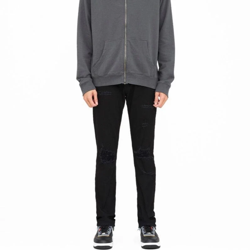 Cult Of Individuality Rocker Slim Jeans (Black Ink) 621A0-RS40H - Image 3