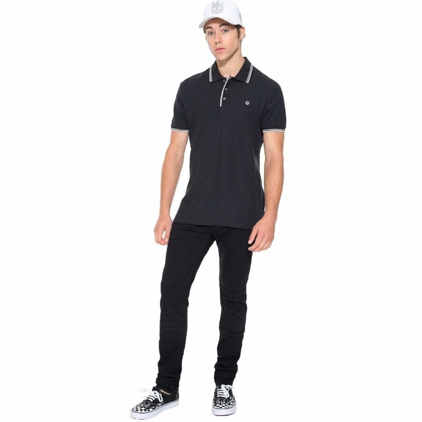 Cult Of Individuality Rocker Slim Premium Stretch Jeans (Black) 69A0-RS03L - Image 3
