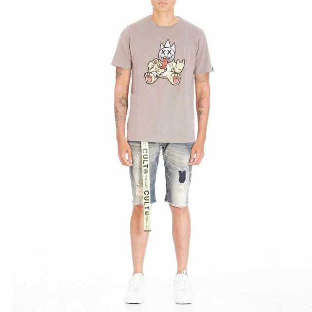 Cult Of Individuality Teddy Bear SS Tee (Satellite) 621A5-K34A - Image 3