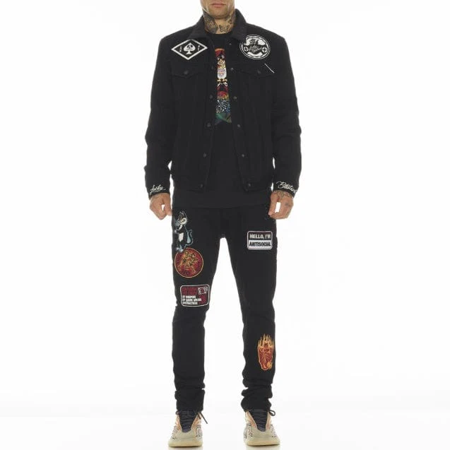 Cult Of Individuality Type II Reversible Jacket (Black) 622A2-JR16A - Image 5