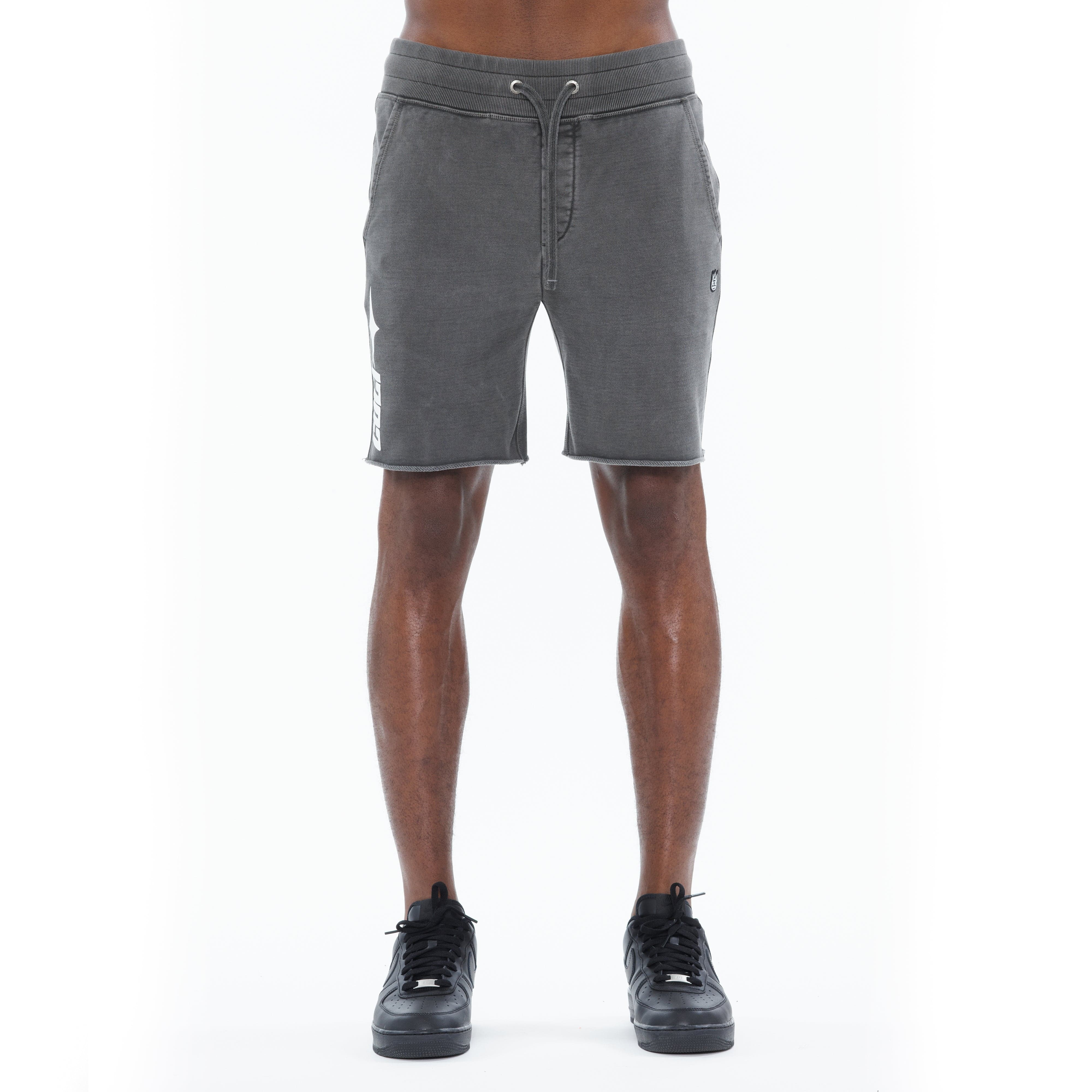 Cult's French Terry Sweatshorts in Steel - Image 2