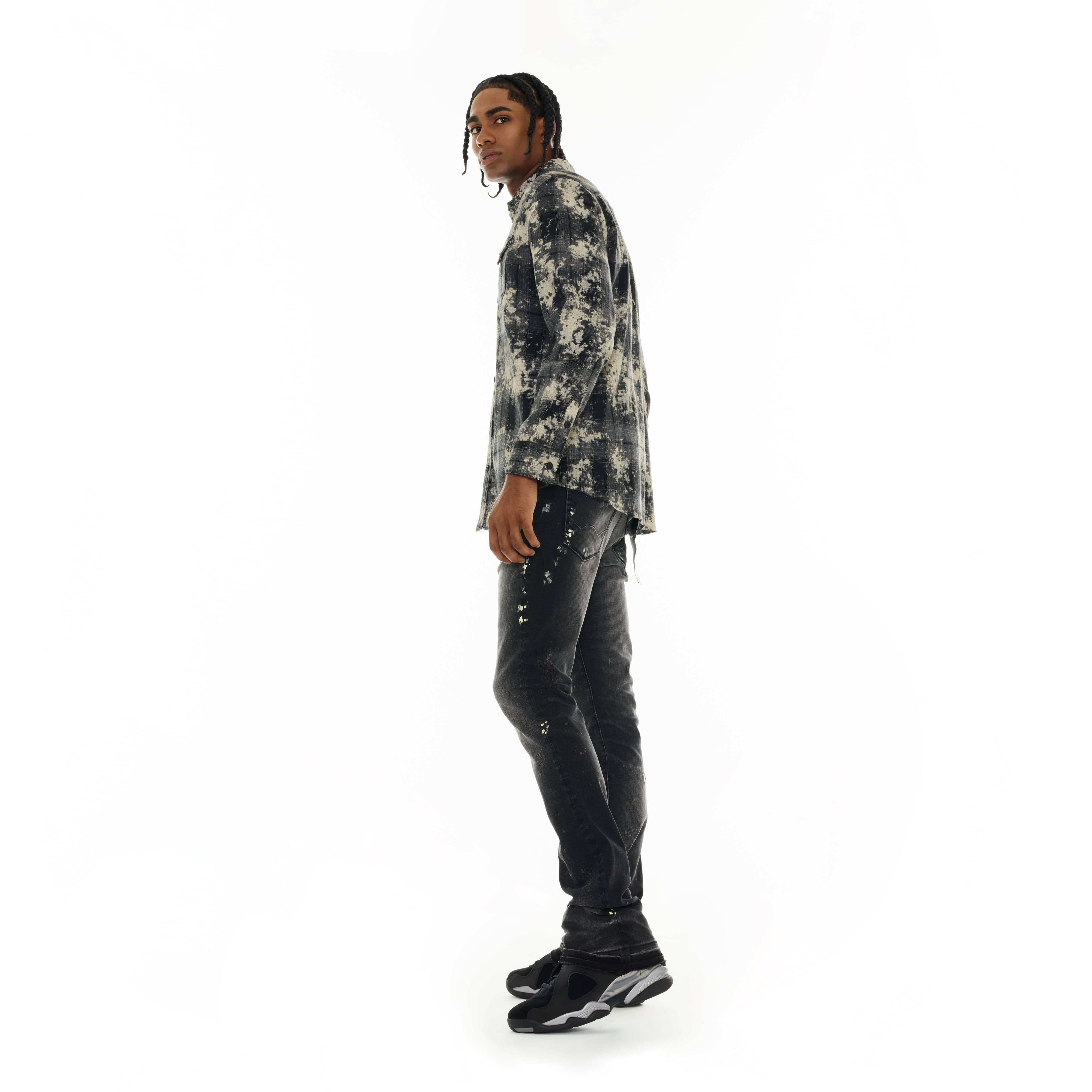 Cult's Lenny Bootcut 603 Jeans in Licorice - Image 6