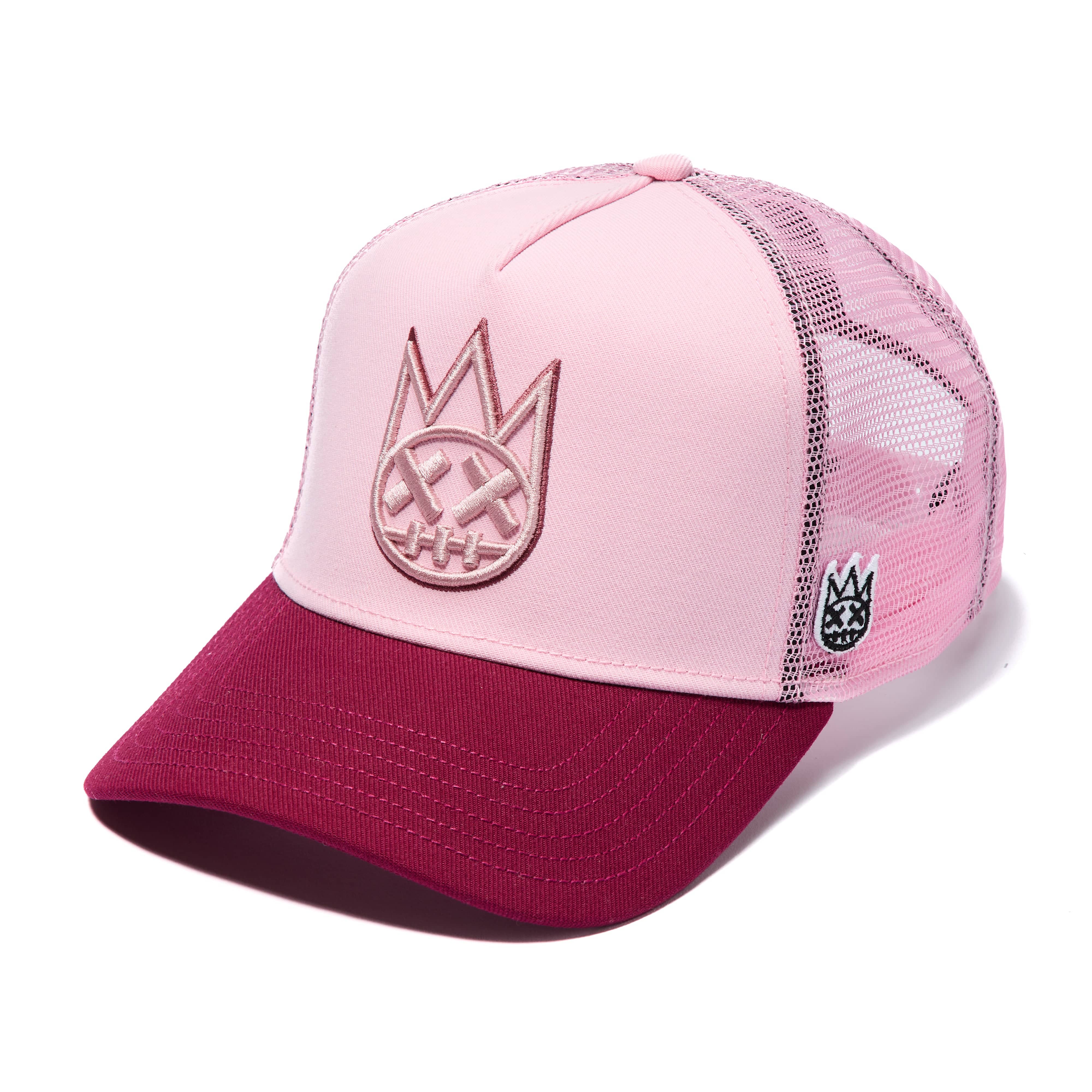 Cult's Logo Mesh Back Trucker Hat In Potpourri - Image 2