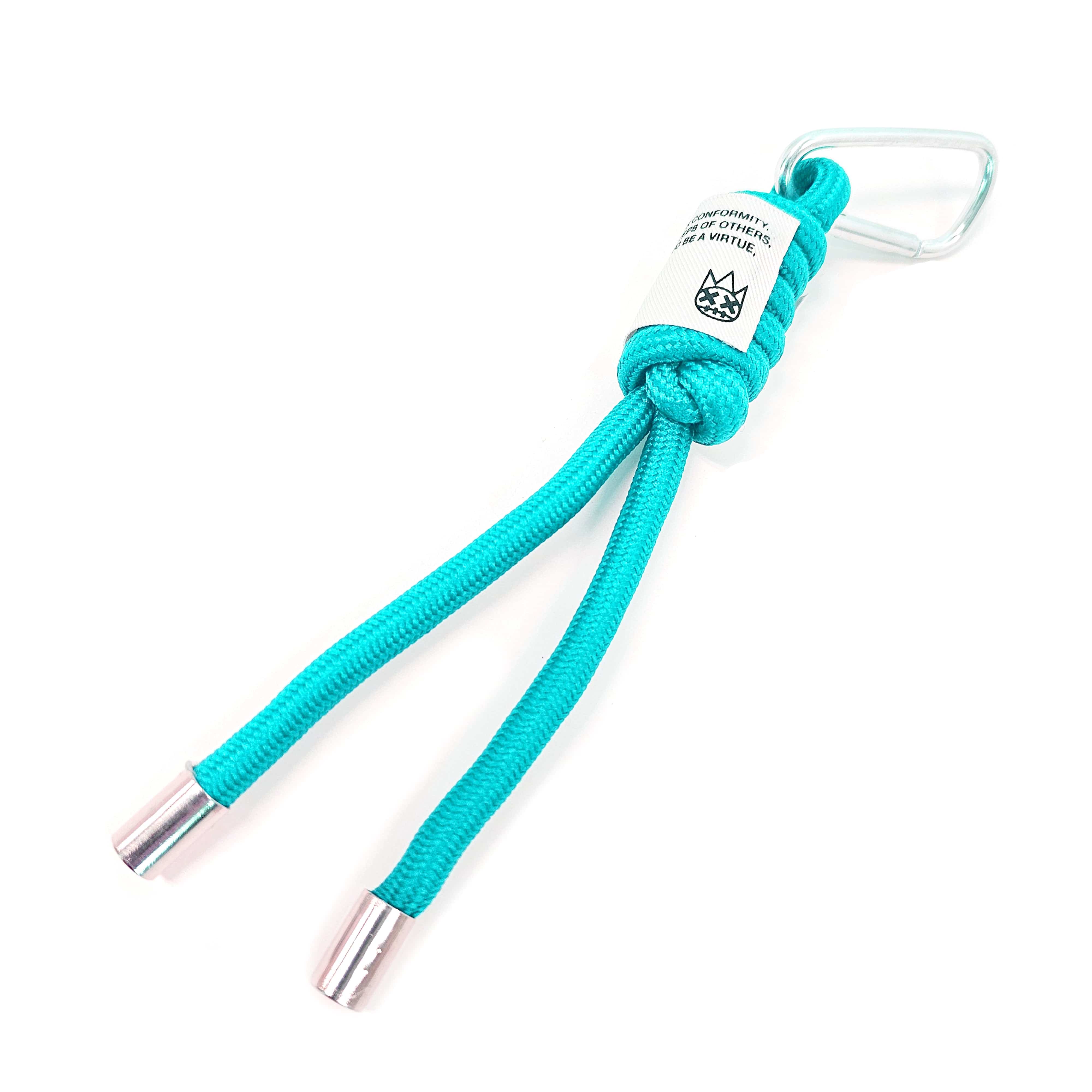 Cult's Nylon Drawcord Keychain in Black, Brown, Green, Red, Blue, or Yellow - Image 7