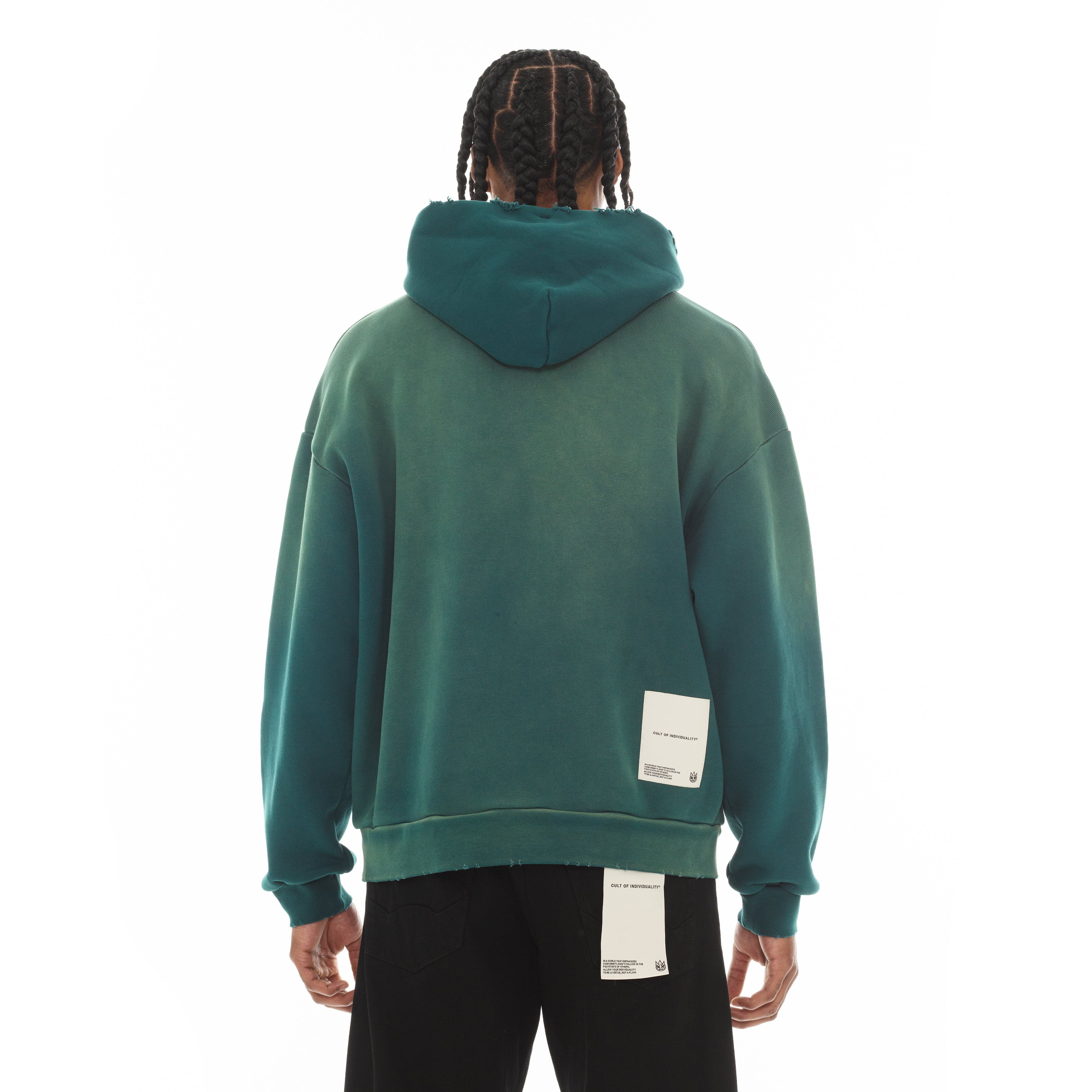 Cult's Pullover Sweatshirt "Core" 620 Grams In Bayberry - Image 3