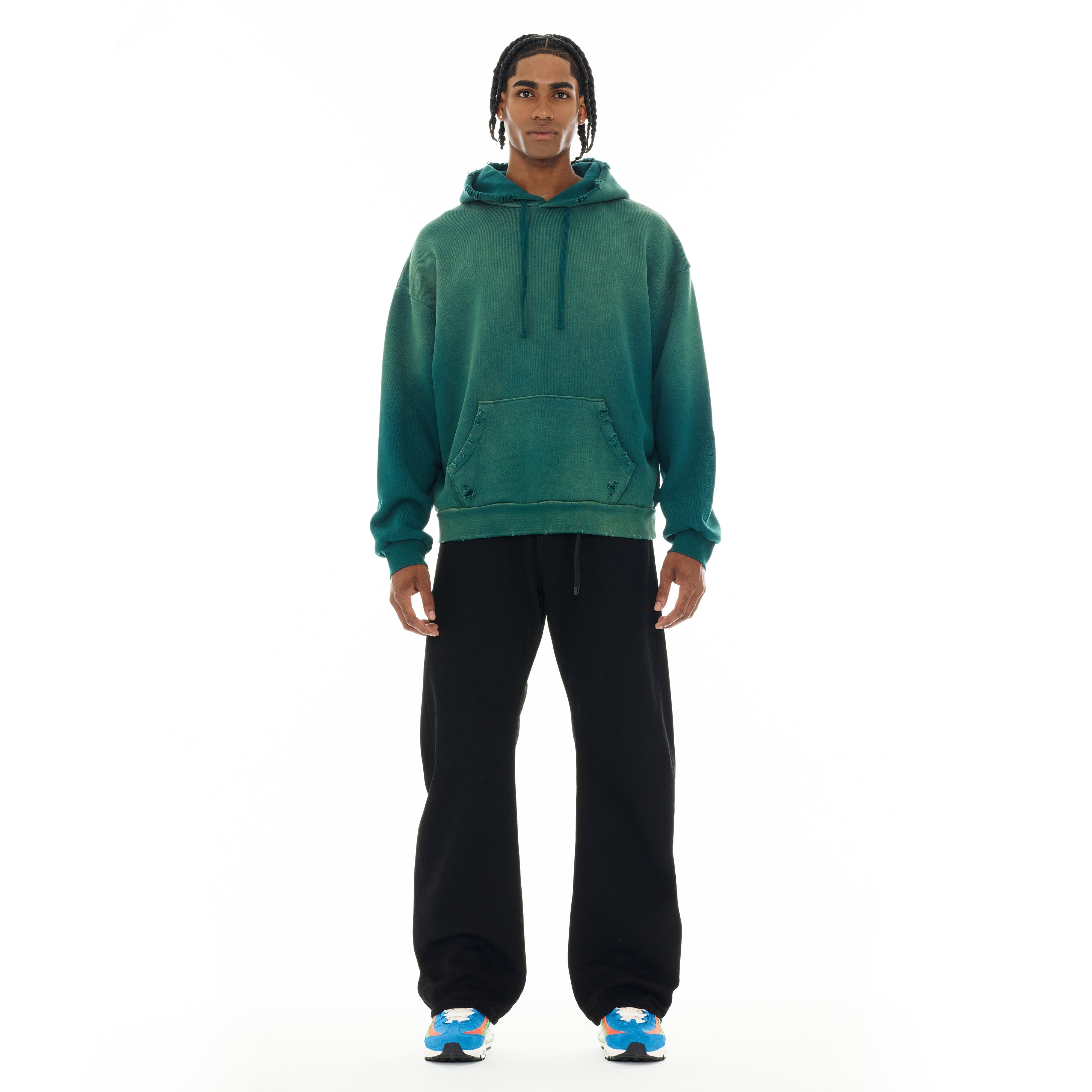Cult's Pullover Sweatshirt "Core" 620 Grams In Bayberry - Image 5