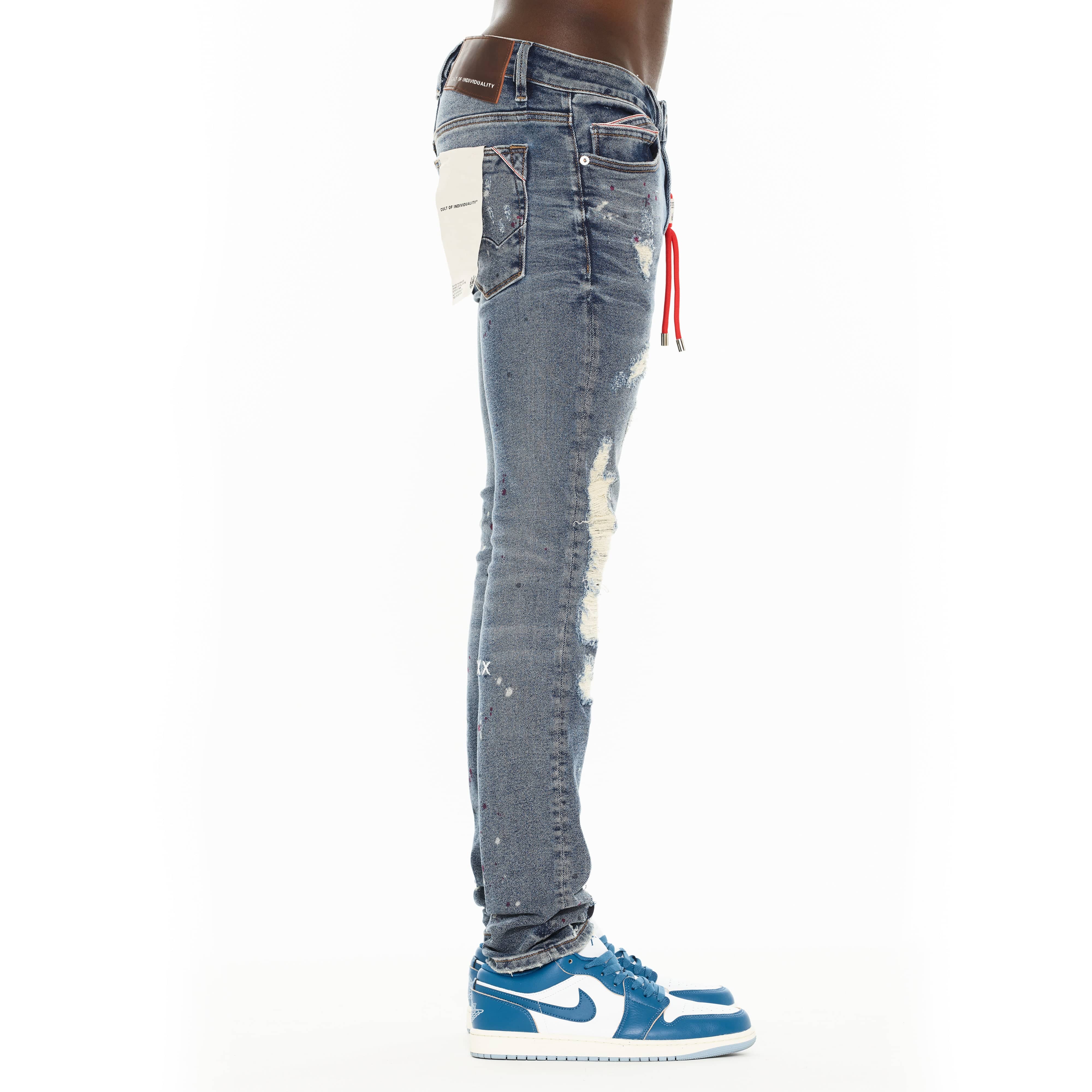 Cult's Punk Super Skinny 601 Jeans in Arlo - Image 4