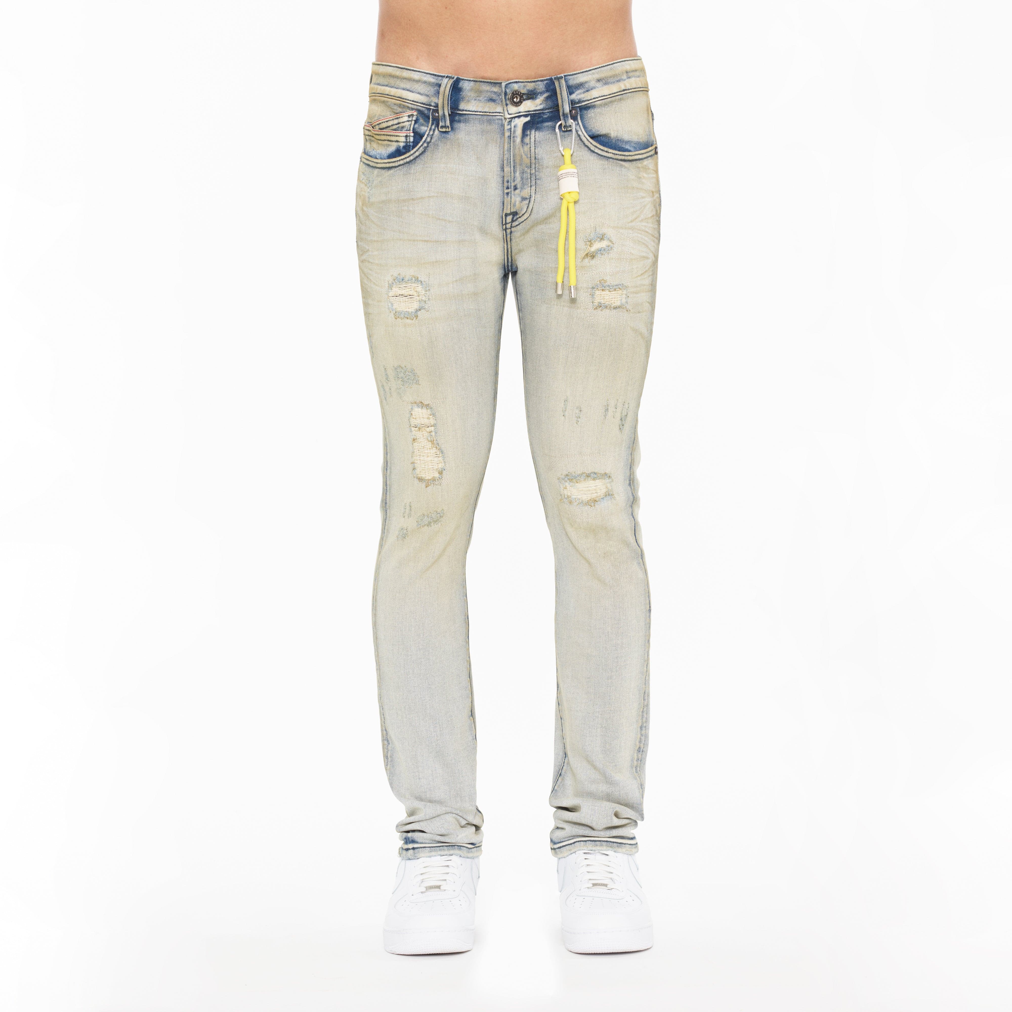 Cult's Punk Super Skinny 601 Jeans in Clay - Image 2