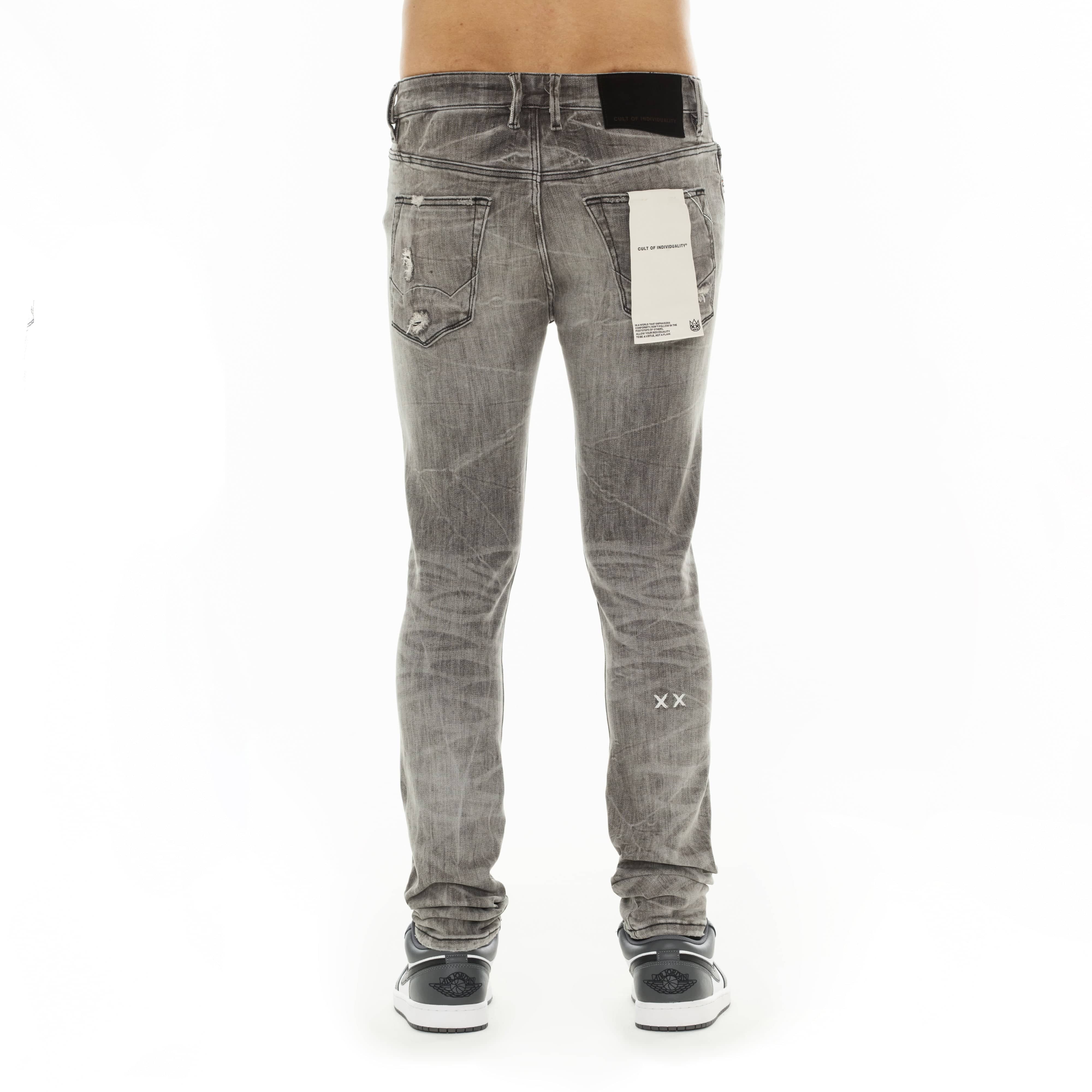 Cult's Punk Super Skinny 601 Jeans in Zephyr - Image 3