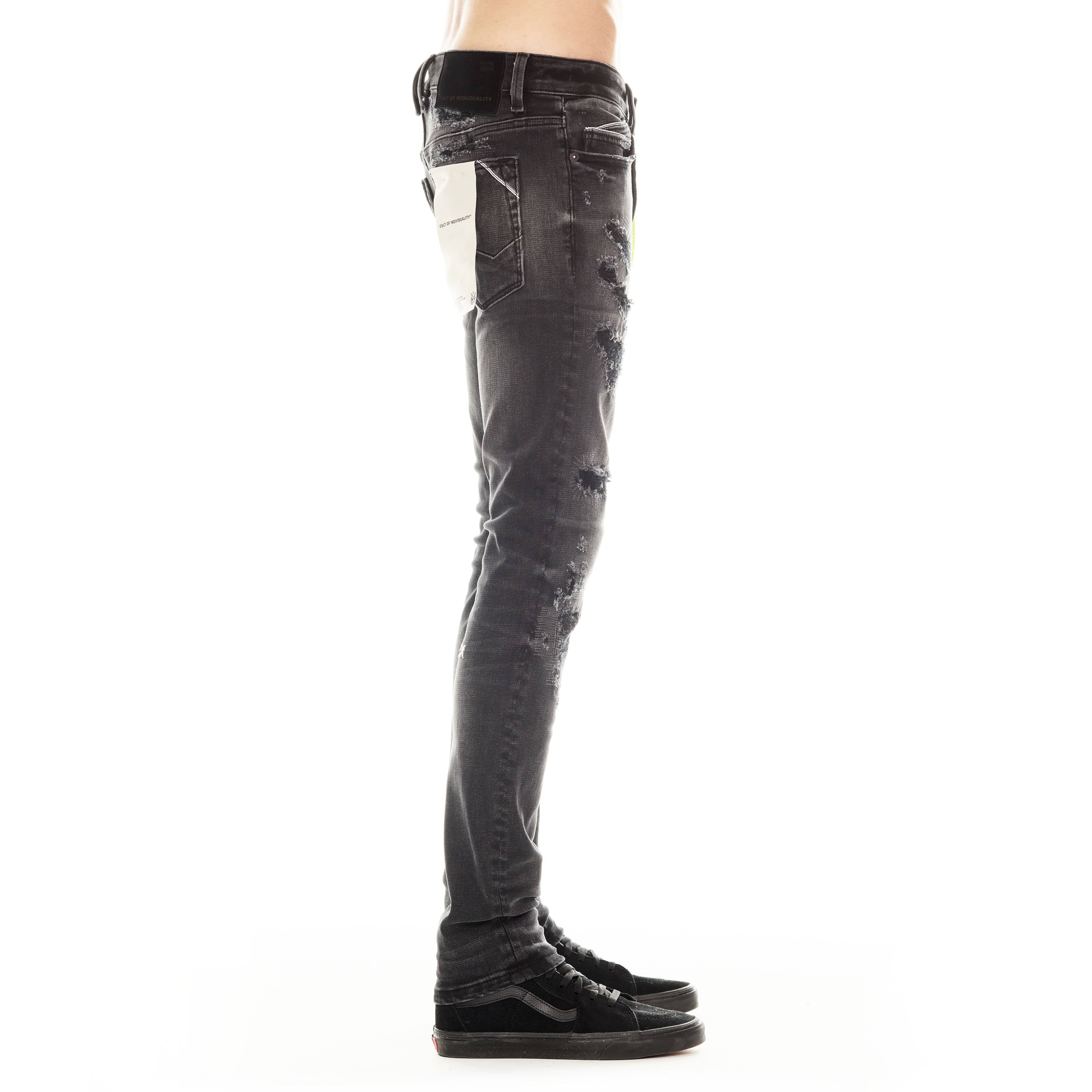 Cult's Punk Super Skinny Jeans in Sterling - Image 4