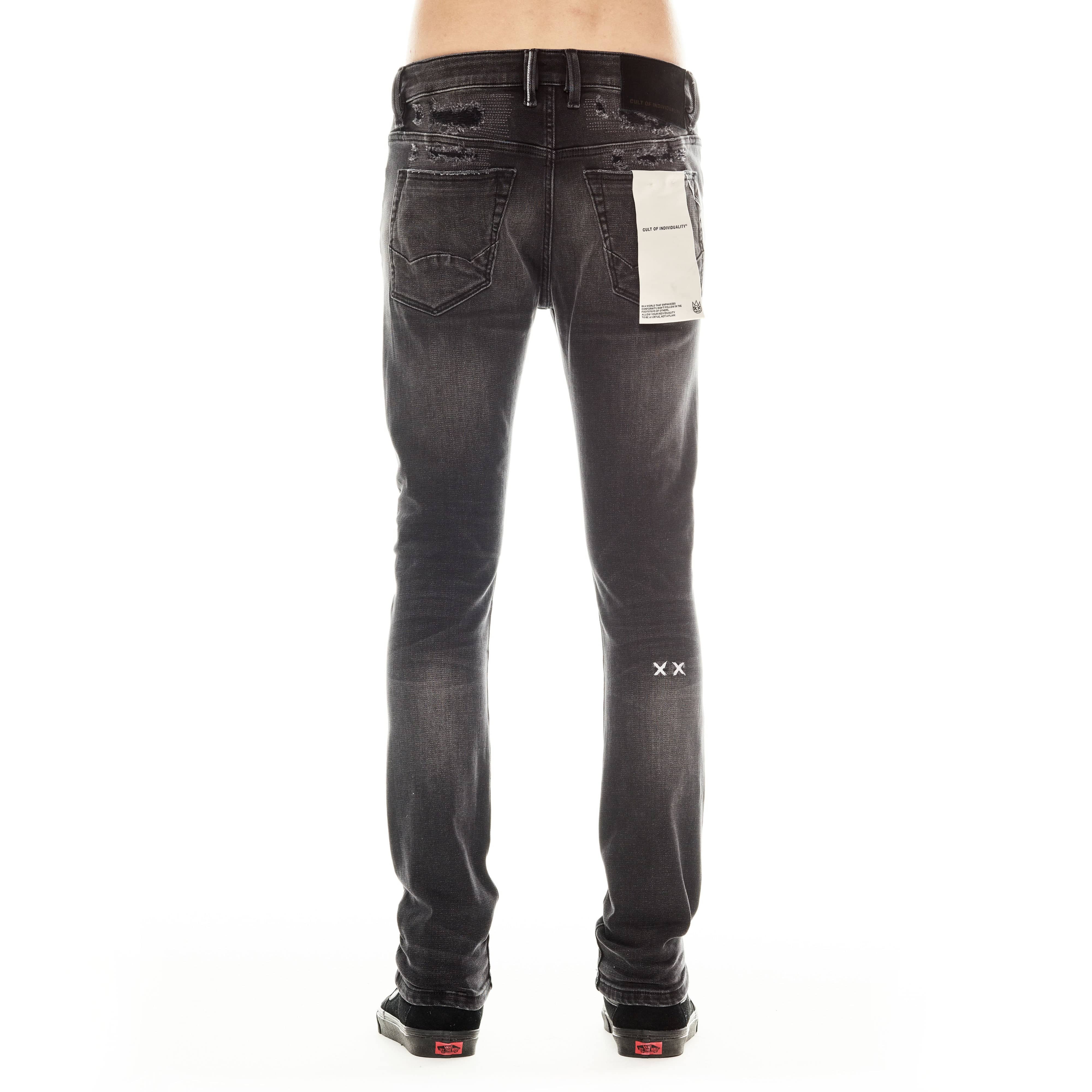 Cult's Punk Super Skinny Jeans in Sterling - Image 5