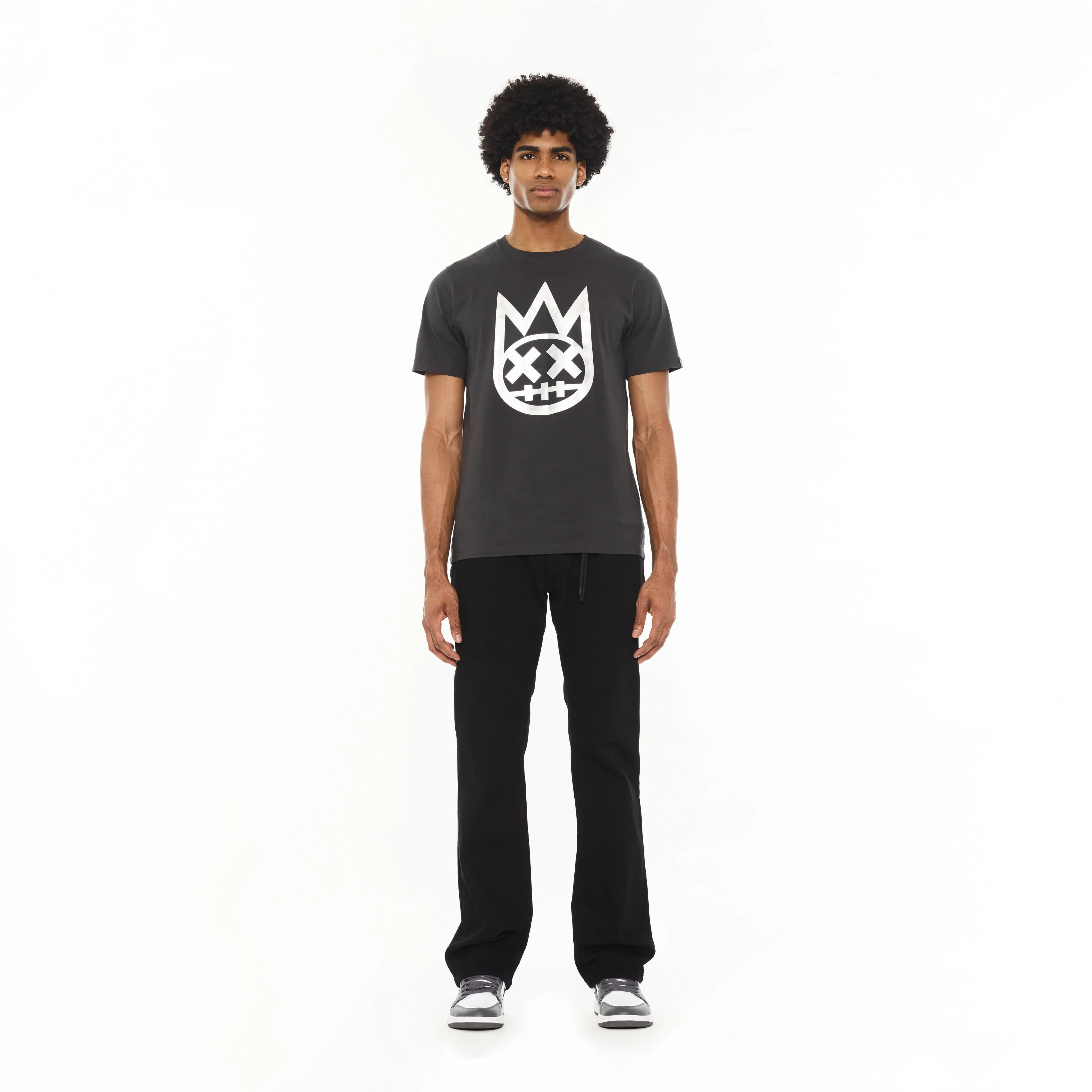 Cult's Rebel Straight Jeans in Solid Black - Image 5