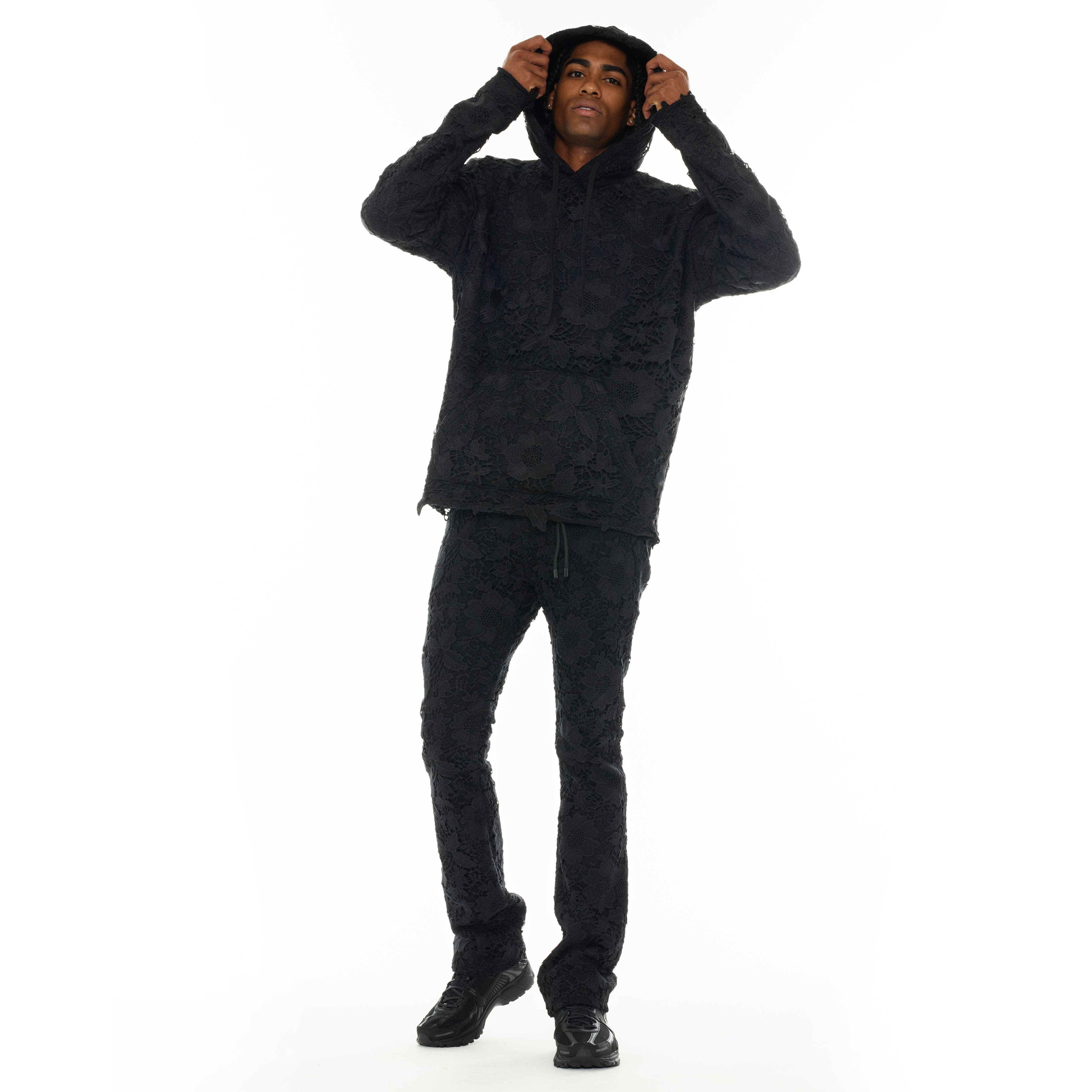 Cult's Signature Pullover Hoody - 550 Grams French Terry in Lace - Image 5