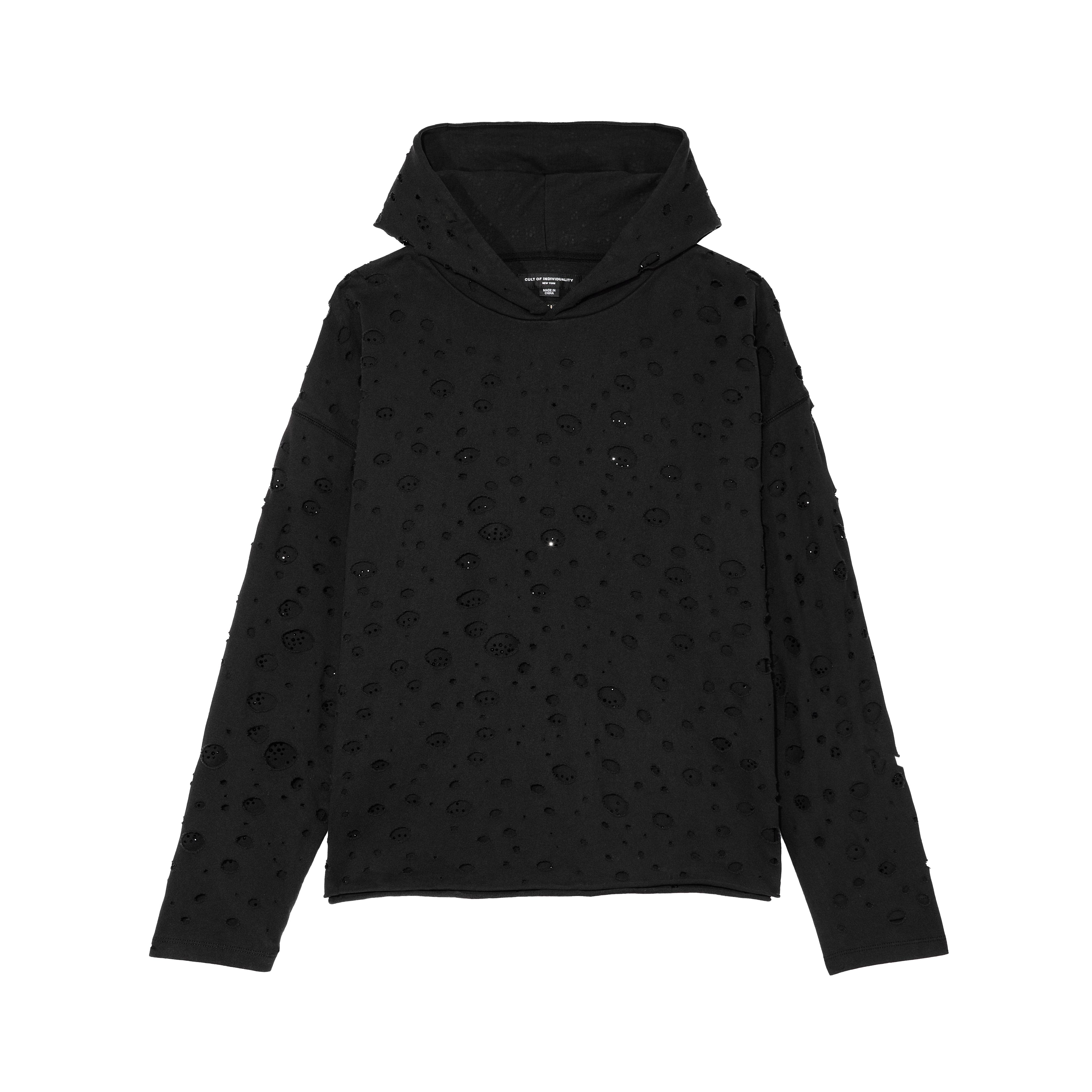 Cult's Signature Pullover Hoody - 550 Grams French Terry in Vintage Charcoal