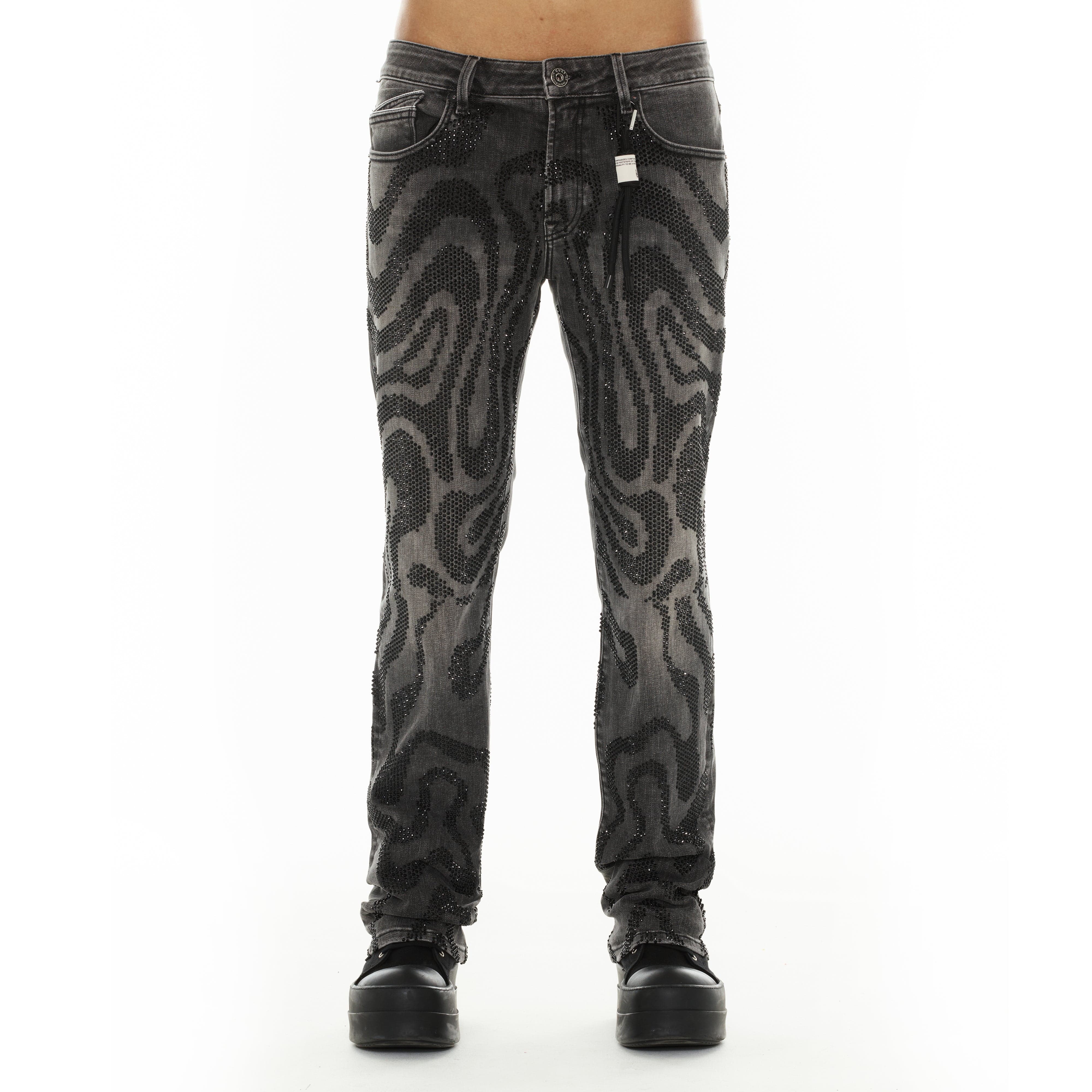 Cult's Signature Rebel Straight Jeans in Swirl - Image 2