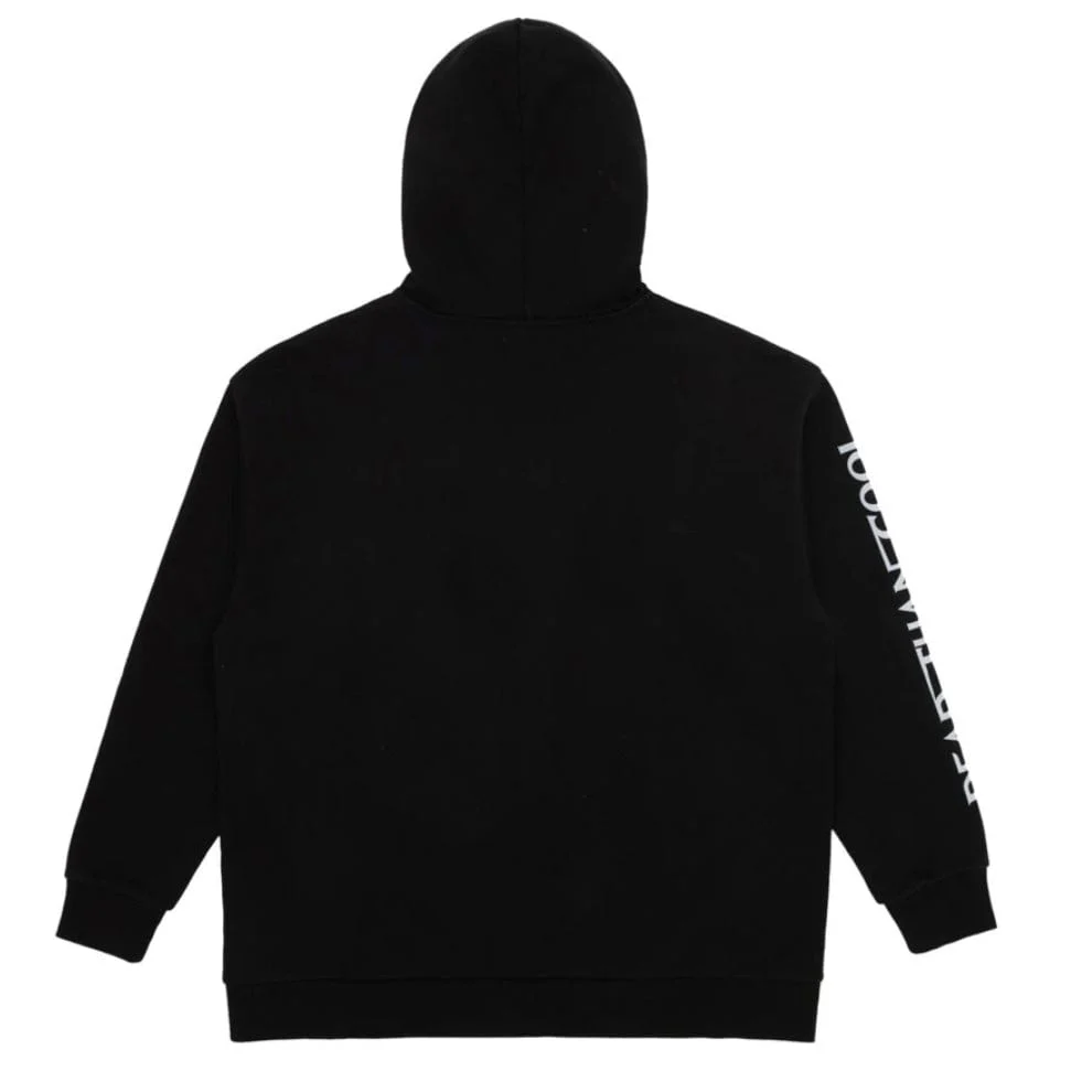 Dead Than Cool Reflective D Logo Hoodie (Black) - Image 3