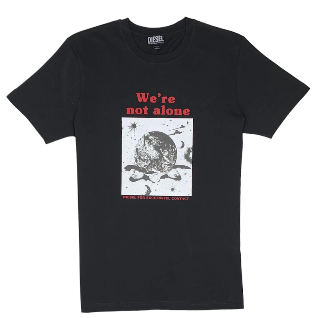 Diesel Not Alone B19 T-Shirt (Black) A033770WBBF