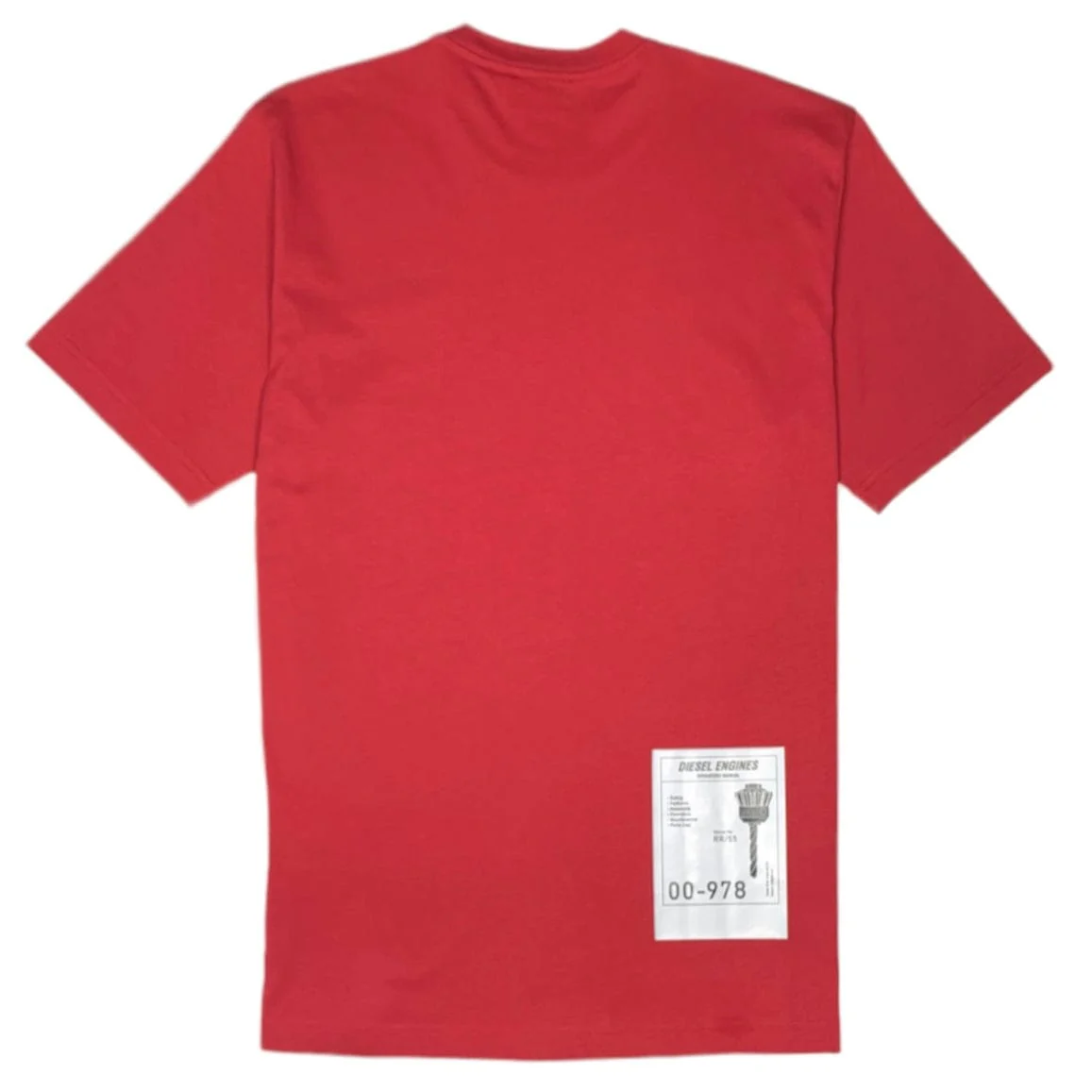 Diesel T-Just B62 T-Shirt (Burgundy/Red) - A029800CATM - Image 2