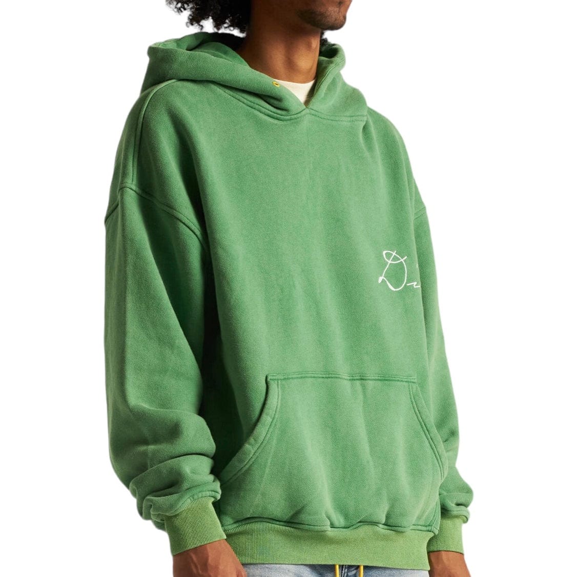 Diet Starts Monday Chainstitch Hoodie (Green) DSM-SPR24-023 - Image 6