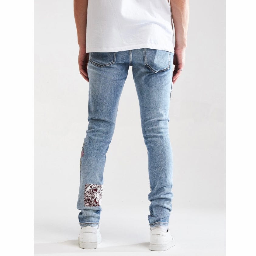 Embellish Arcadia Denim (Blue Patchwork) EMBSUM121-105 - Image 7
