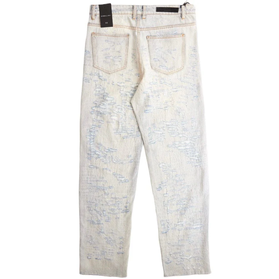 Embellish Blasted Straight Denim (Powder Wash) EMBF24-011 - Image 2