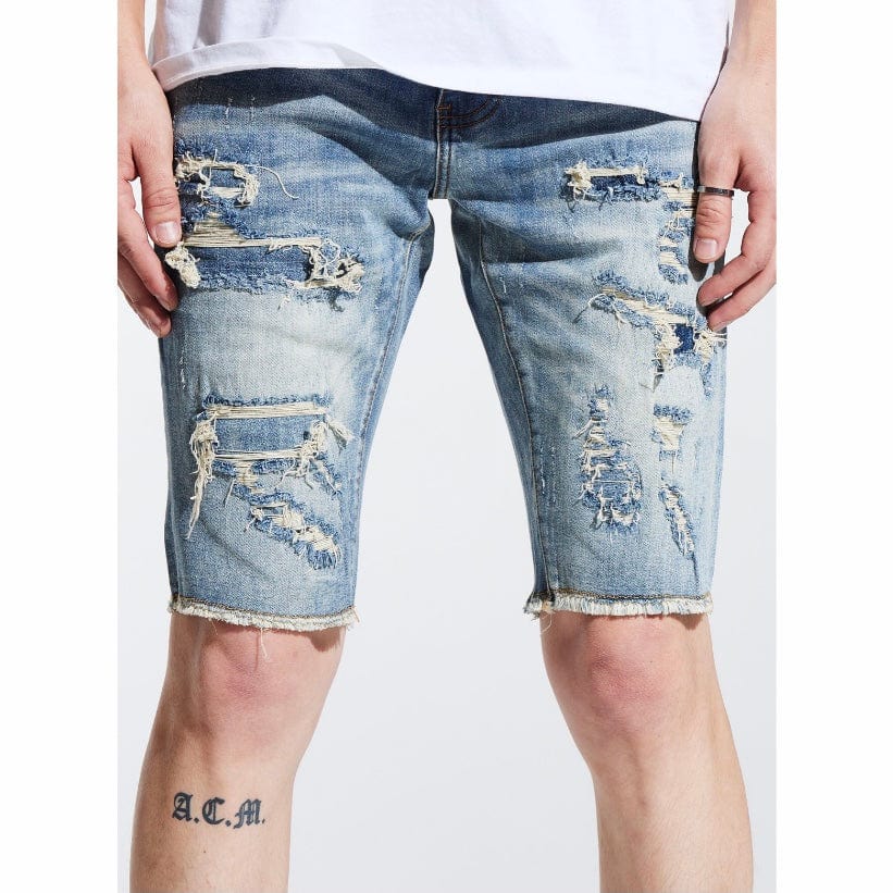 Embellish Darleen Shorts (Light Wash) EMBSP221-136 - Image 2