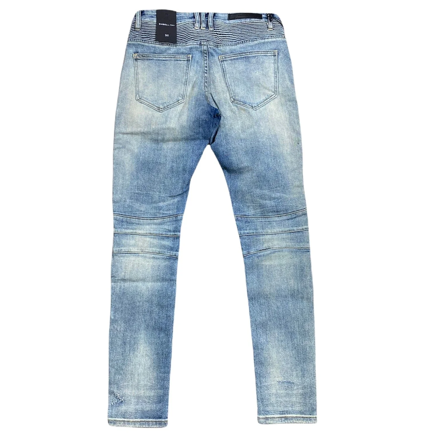 Embellish Fb9 Biker Denim Jean (Sand Wash) EMBHOL21-1-11 - Image 3