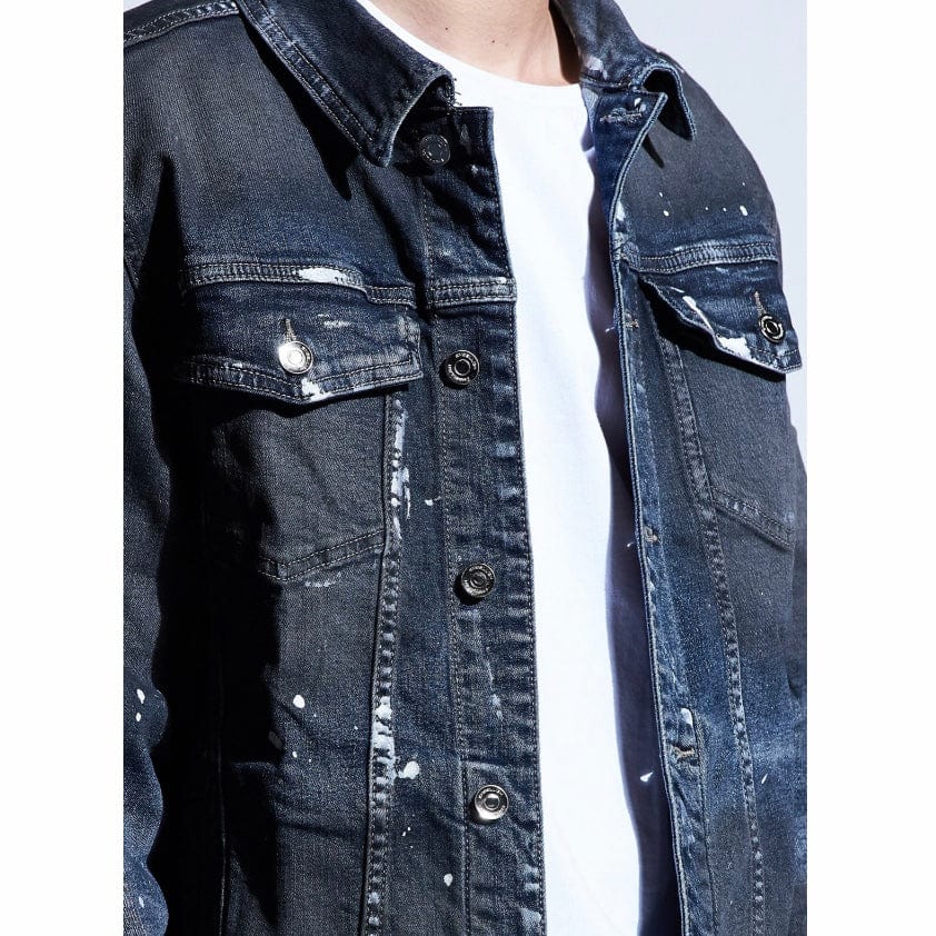 Embellish Wyler Denim Jacket (Dark Wash) EMBSP219-204 - Image 3