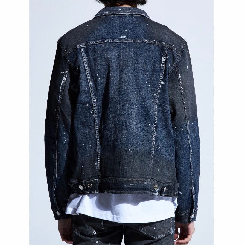 Embellish Wyler Denim Jacket (Dark Wash) EMBSP219-204 - Image 4
