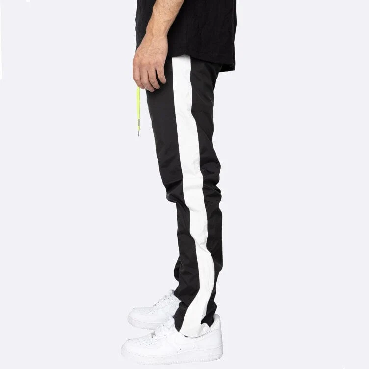Eptm Nylon Basic Track Pants (Black/White) EP9991 - Image 3