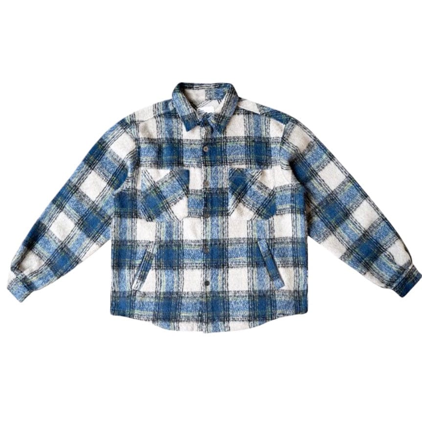 Eptm Side Slit Flannel (Blue/Grey) EP11110 - Image 5
