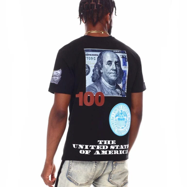 Eternity Bc/Ad Paid In Full T Shirt (Black) E1134033 - Image 3