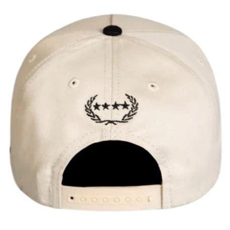 Field Grade Respectfully Twill Trucker Hat (Sand/Black) 1005027 - Image 5